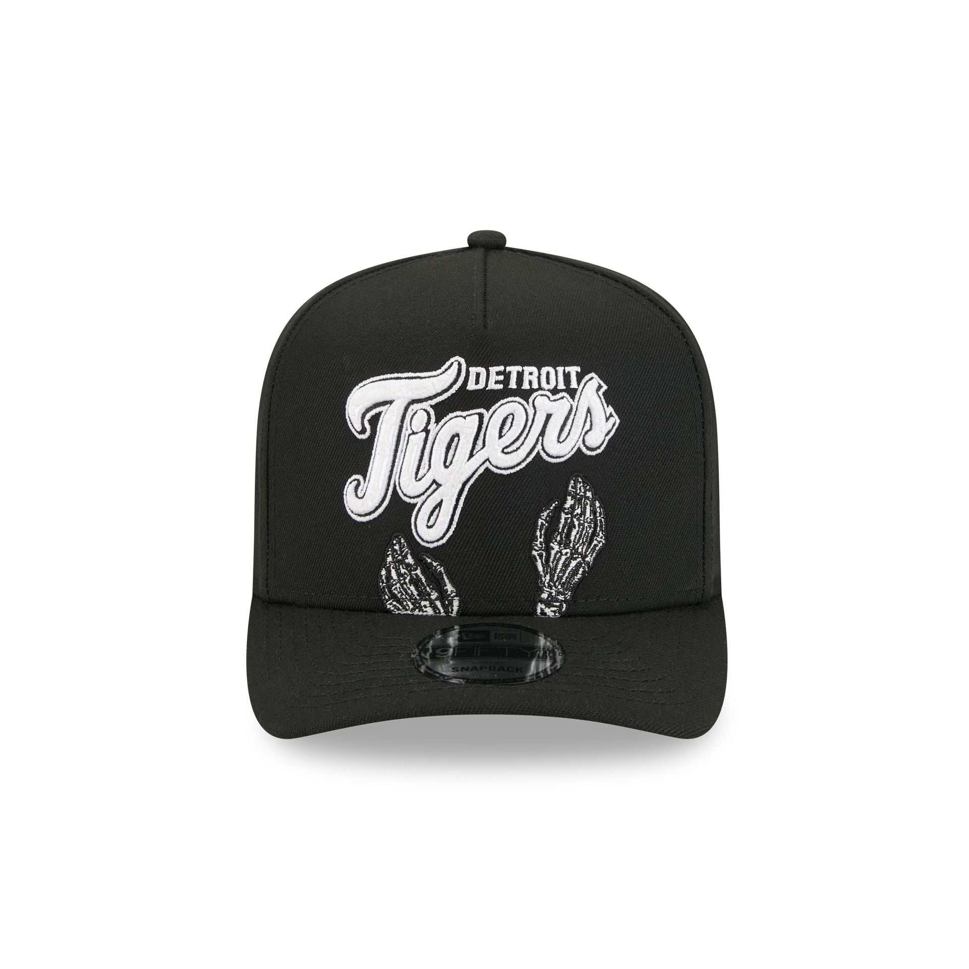 Detroit Tigers Skeletal Script 9FIFTY A-Frame Snapback Hat