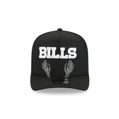 Buffalo Bills Skeletal Script 9FIFTY A-Frame Snapback Hat