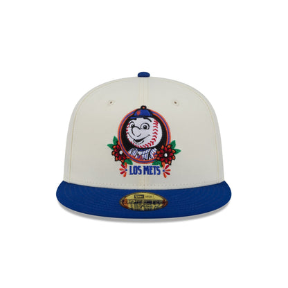 New York Mets Day of the Dead Sugar Skull Mascot 59FIFTY Fitted Hat