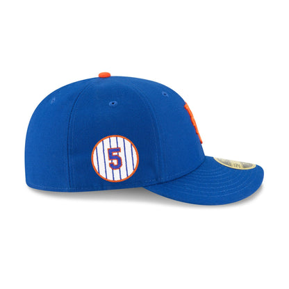 New York Mets David Wright Retirement Patch Low Profile 59FIFTY Fitted Hat