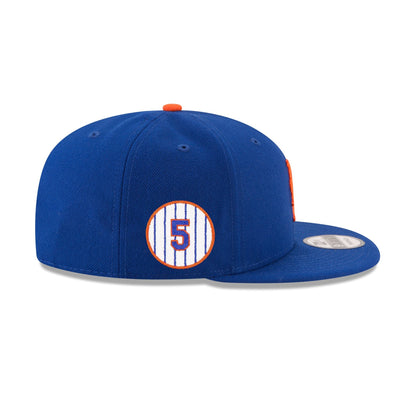 New York Mets David Wright Retirement Patch 9FIFTY Snapback Hat