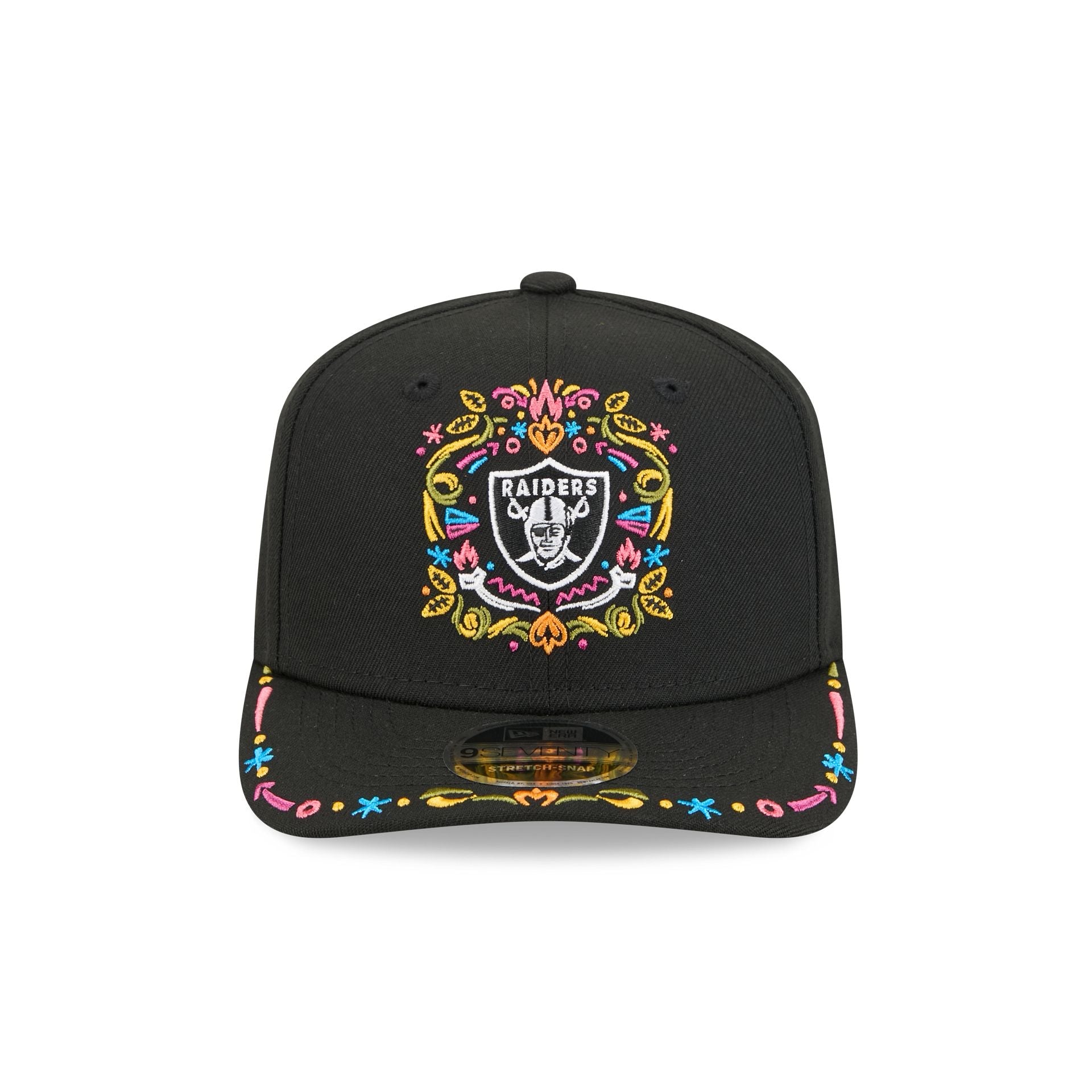 Las Vegas Raiders Hasta La Muerte 9SEVENTY Stretch-Snap Hat