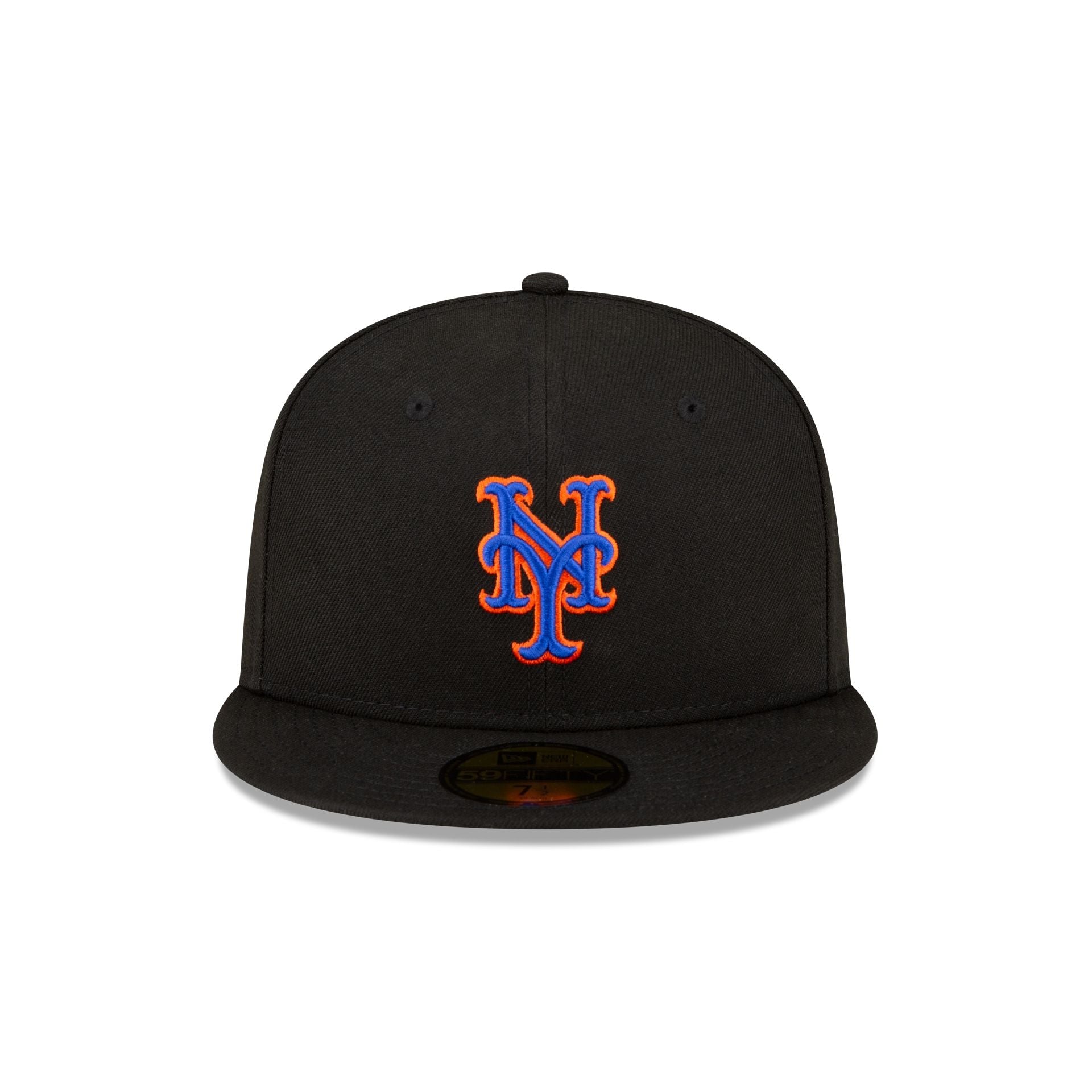 New York Mets Authentic Collection Alt Black 59FIFTY Fitted Hat