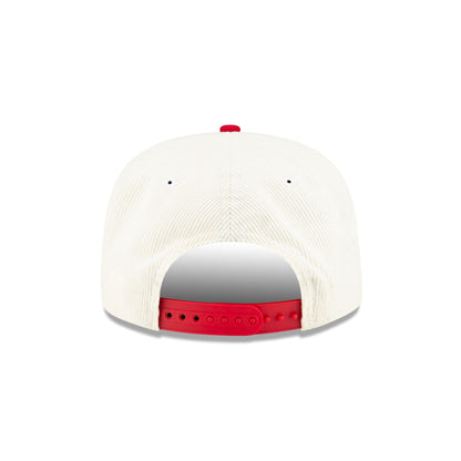 Oracle Red Bull Racing Essential White Corduroy Golfer Hat
