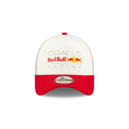 Oracle Red Bull Racing Essential White 9FORTY A-Frame Trucker Hat