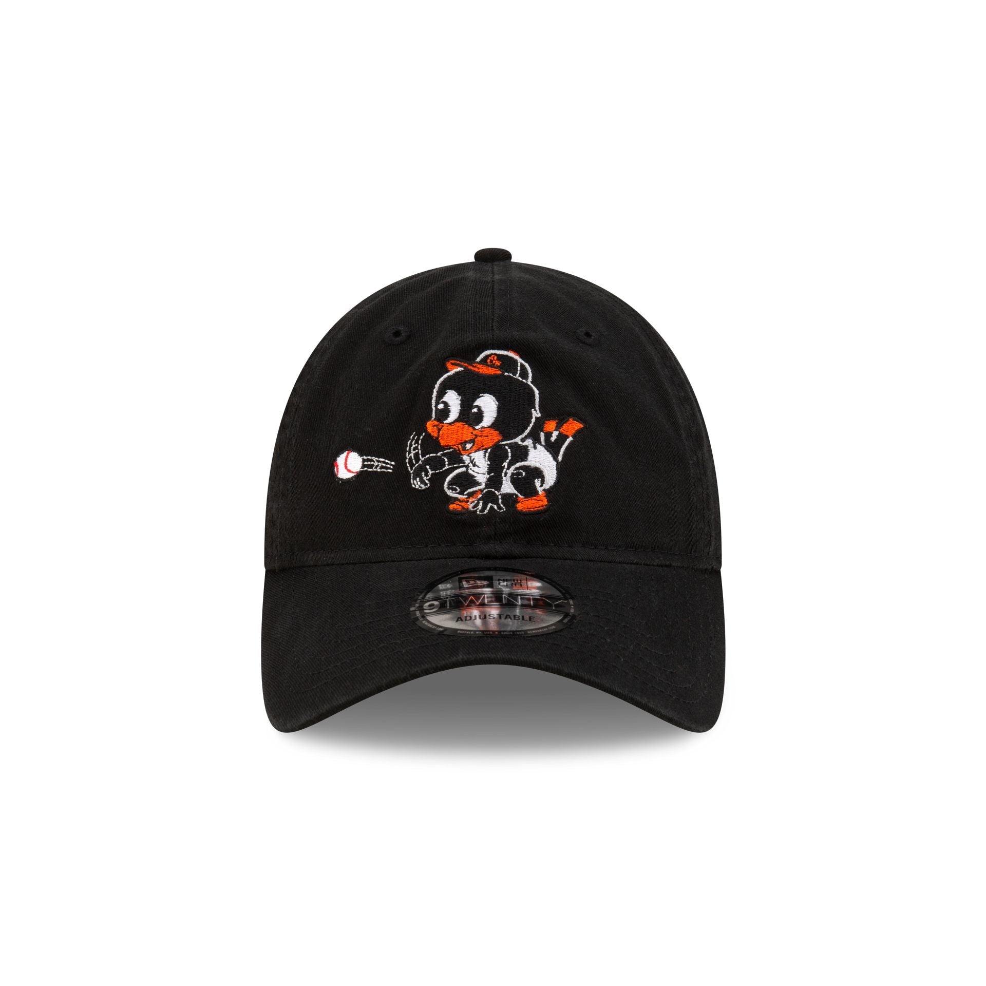 Baltimore Orioles Mini Mascot 9TWENTY Adjustable Hat