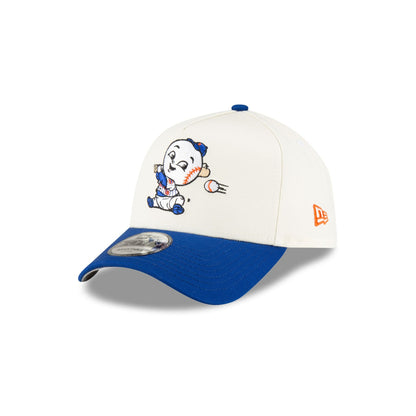 New York Mets Mini Mascot 9FORTY A-Frame Snapback Hat