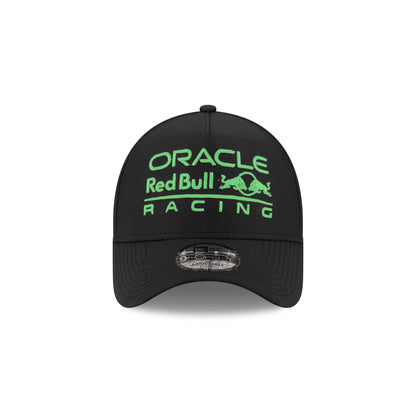 Oracle Red Bull Racing Race Essentials Black 9FORTY A-Frame Snapback Hat