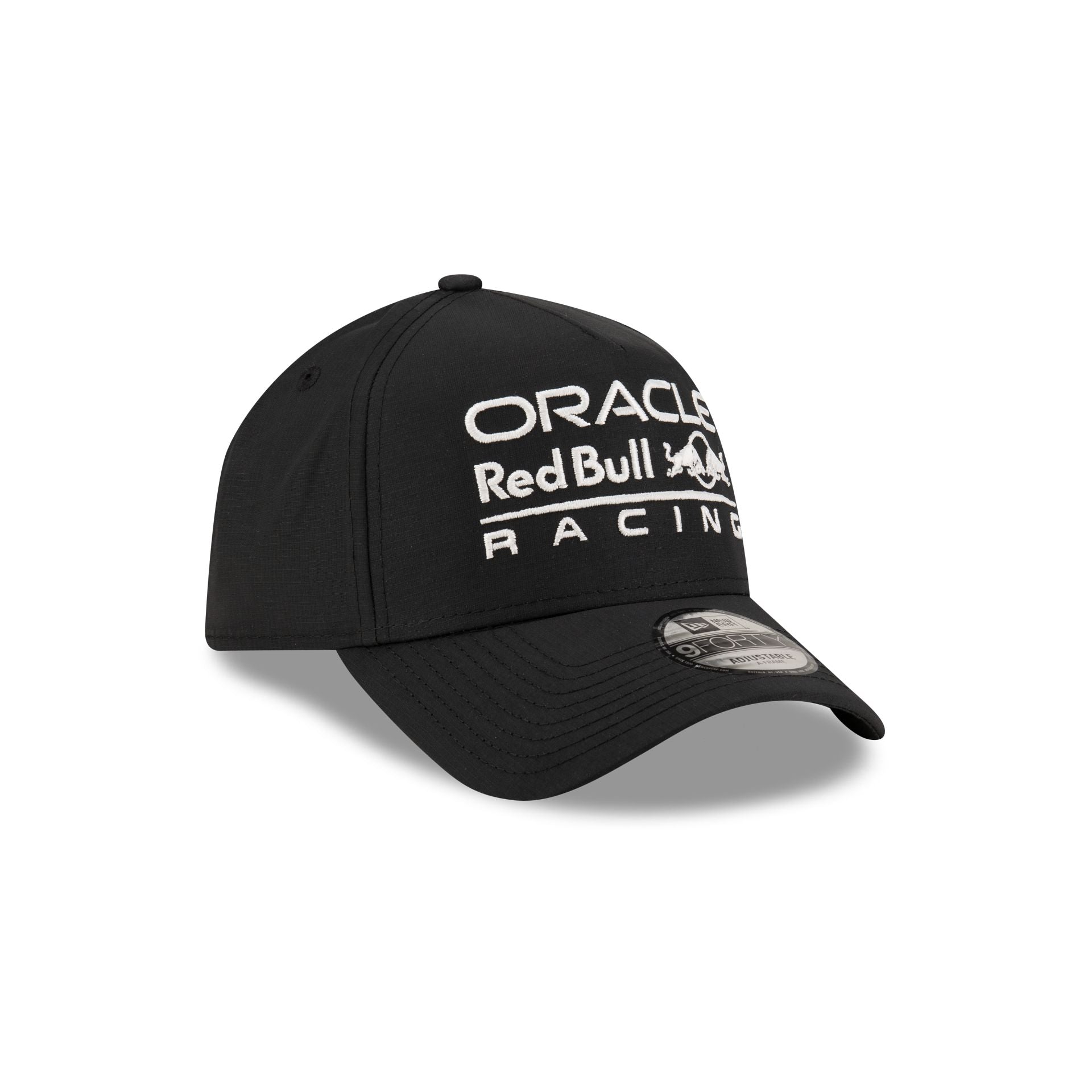 Oracle Red Bull Racing Race Essentials Black 9FORTY A-Frame Snapback Hat