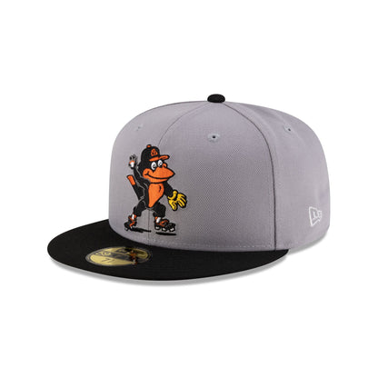 Baltimore Orioles Mascot Gray 59FIFTY Fitted Hat