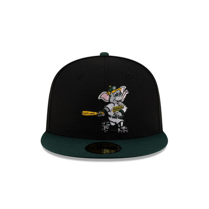 Athletics Mascot Black 59FIFTY Fitted Hat