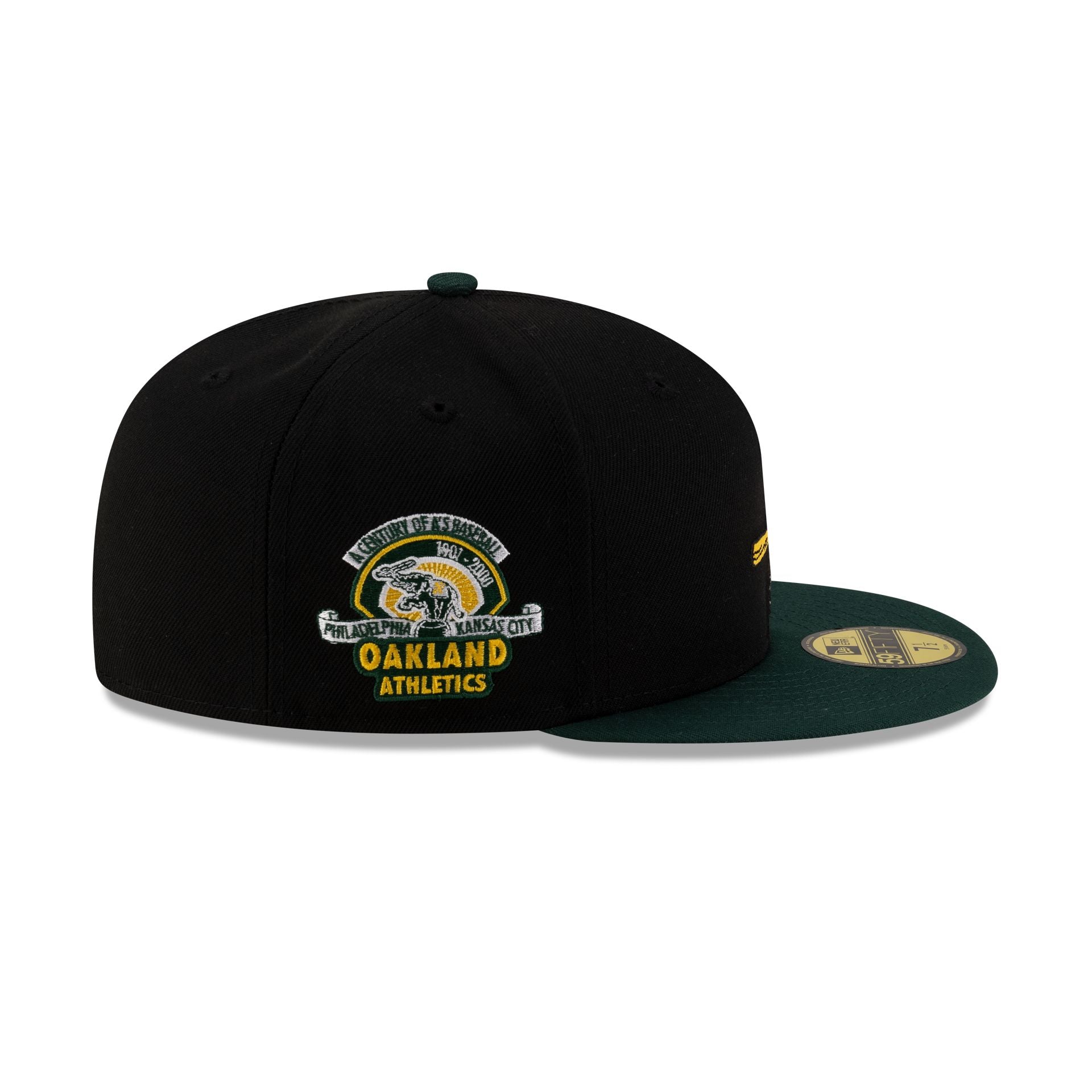 Athletics Mascot Black 59FIFTY Fitted Hat