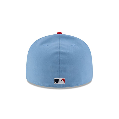 Just Caps Sky Blue St. Louis Cardinals 59FIFTY A-Frame Fitted Hat