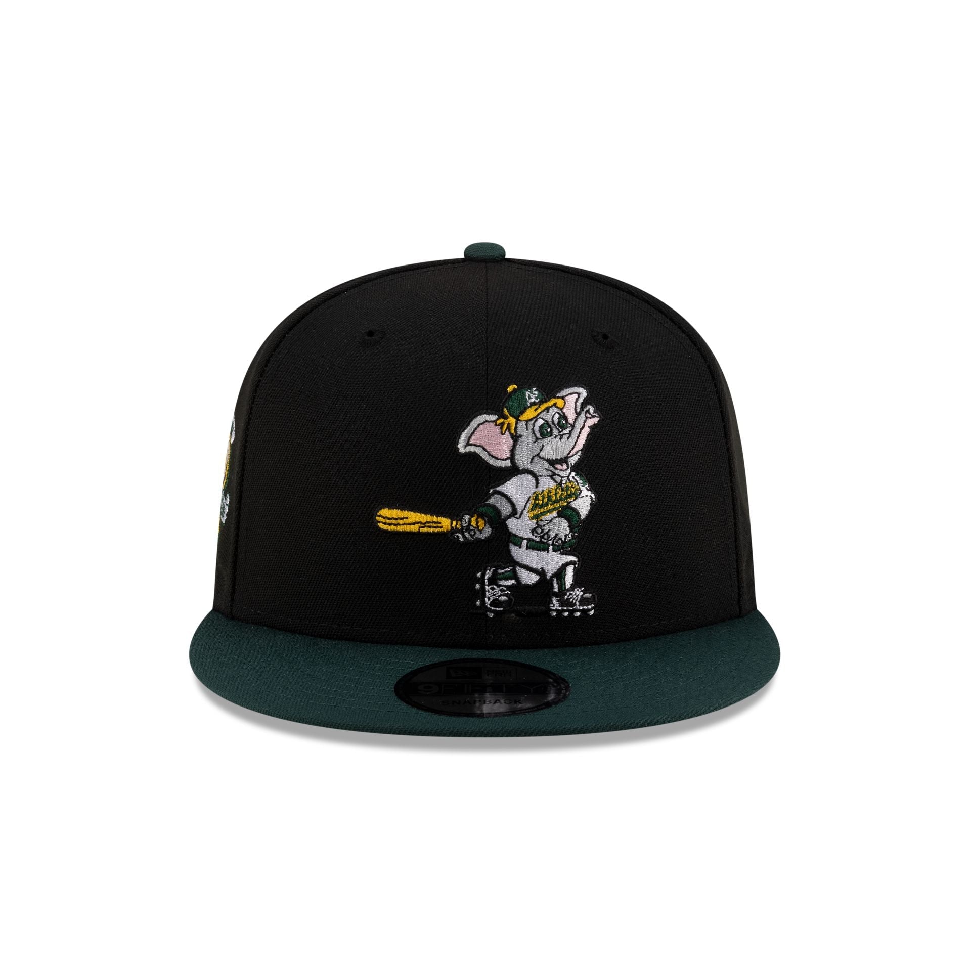Athletics Mascot Black 9FIFTY Snapback Hat