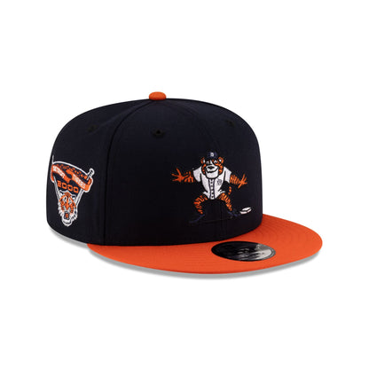Detroit Tigers Mascot Navy 9FIFTY Snapback Hat