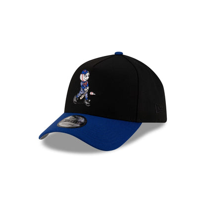 New York Mets Mascot Black 9FORTY A-Frame Snapback Hat