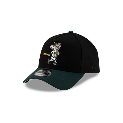 Athletics Mascot Black 9FORTY A-Frame Snapback Hat