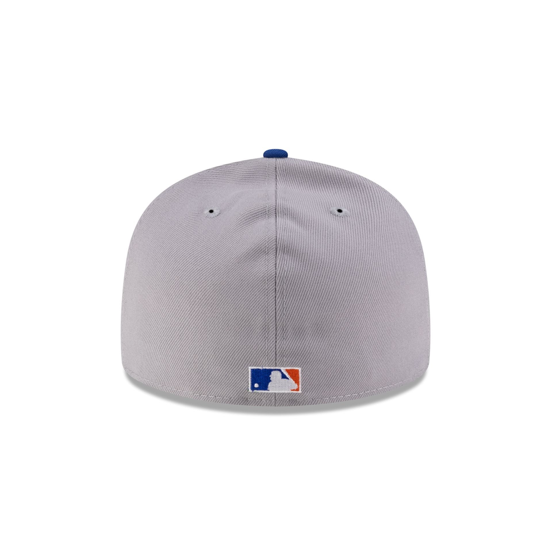 Just Caps League Sidepatch Gray New York Mets 59FIFTY A-Frame Fitted Hat