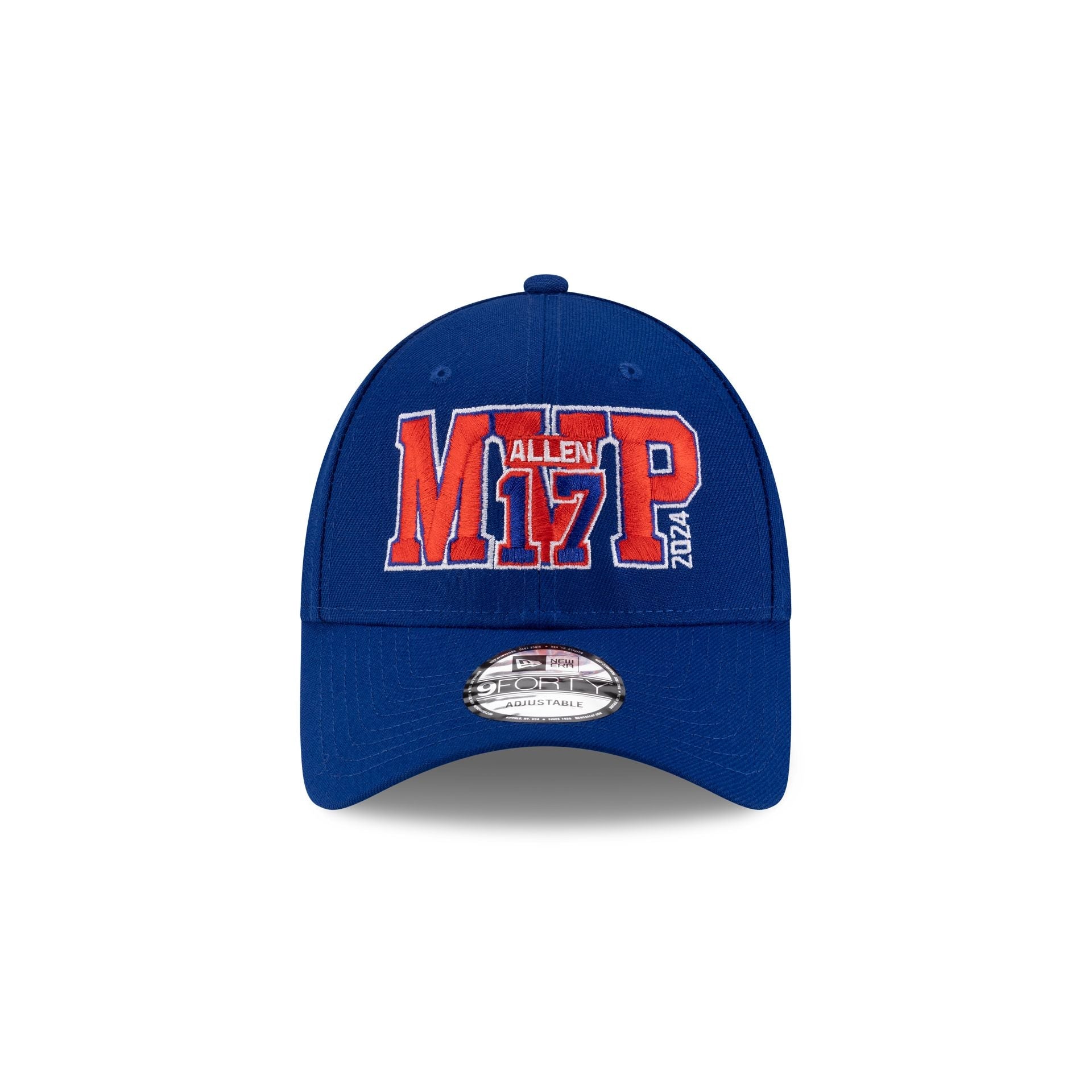 Buffalo Bills Josh Allen MVP Royal Blue 9FORTY Adjustable Hat
