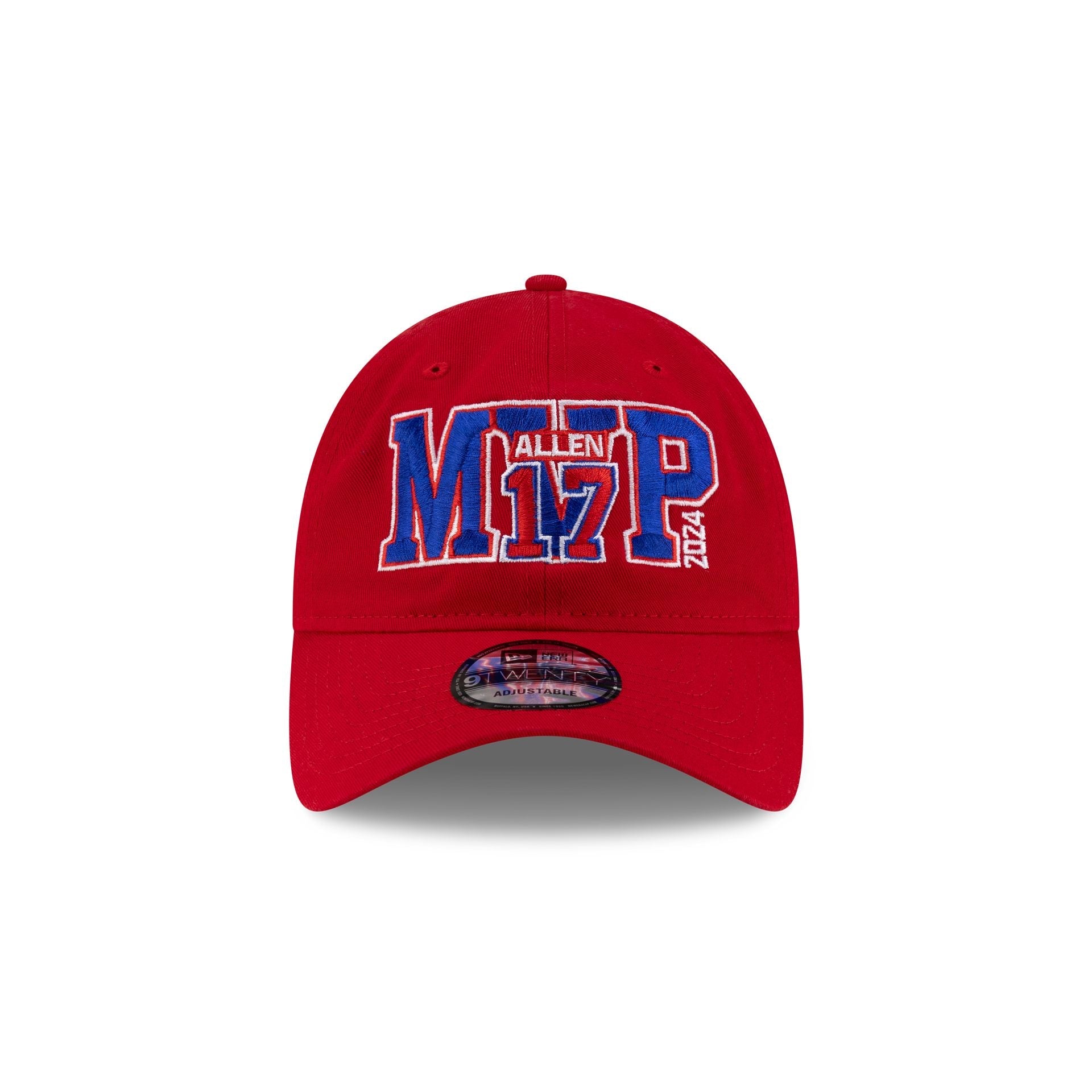 Buffalo Bills Josh Allen MVP Red 9TWENTY Adjustable Hat