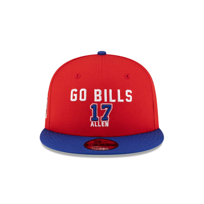 Buffalo Bills Josh Allen MVP Red 9FIFTY Snapback Hat