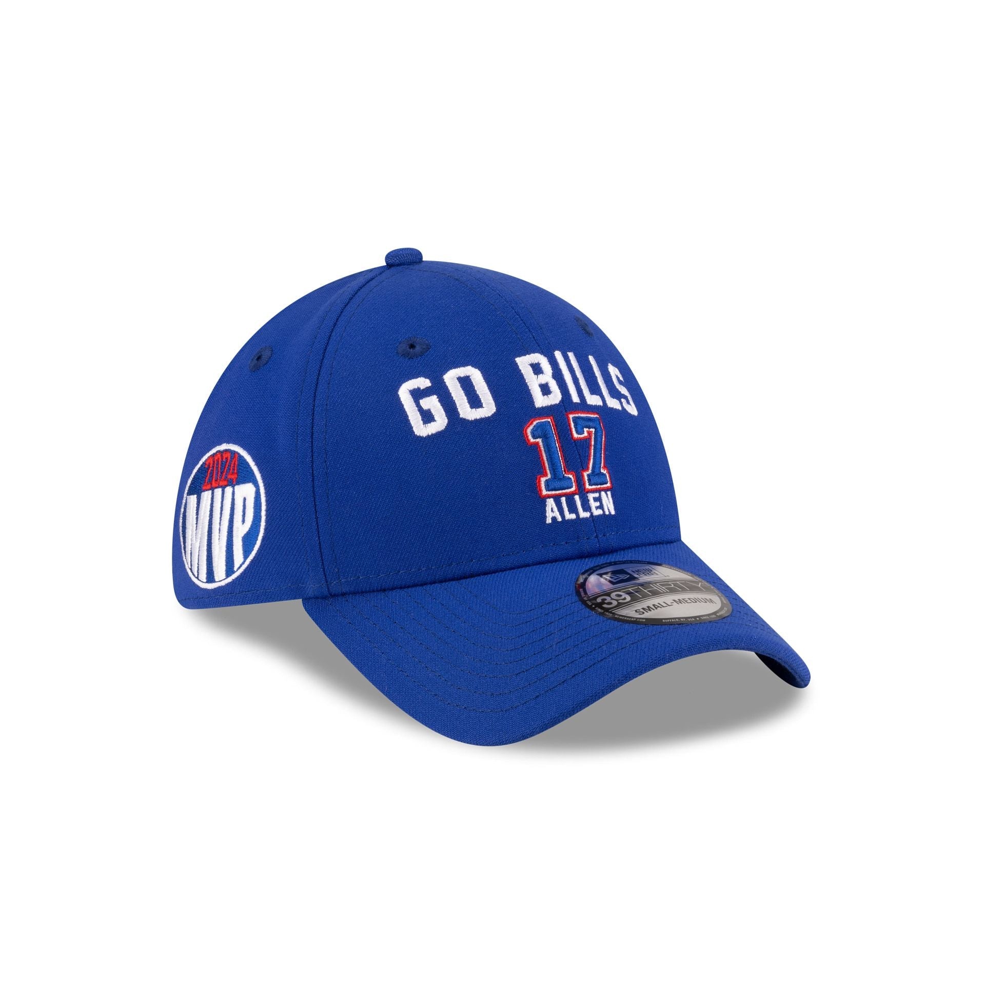 Buffalo Bills Josh Allen MVP 39THIRTY Stretch Fit Hat