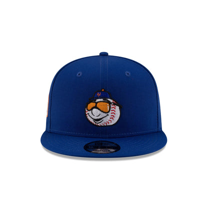 New York Mets Mr. Met Light Royal 9FIFTY Snapback Hat