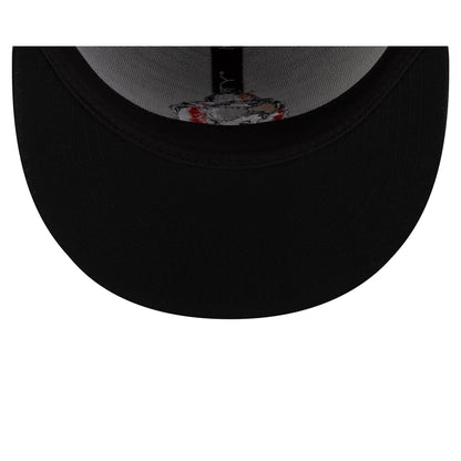 New York Mets Mr. Met Black 9FIFTY Snapback Hat