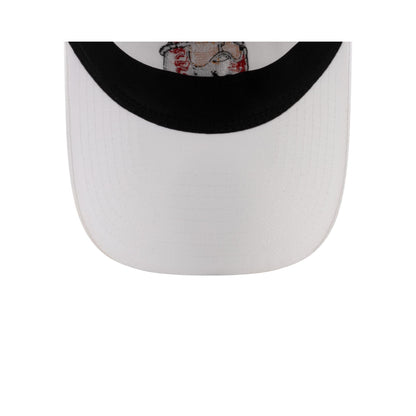 New York Mets Mr. Met White 9TWENTY Adjustable Hat