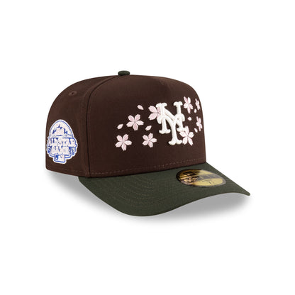 Just Caps Cherry Blossom New York Mets 59FIFTY A-Frame Fitted Hat