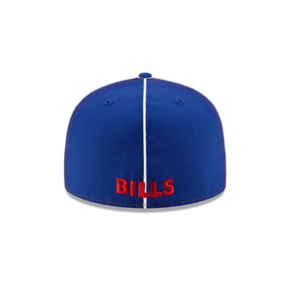 Buffalo Bills Two-Tone Pinwheel 59FIFTY Fitted Hat