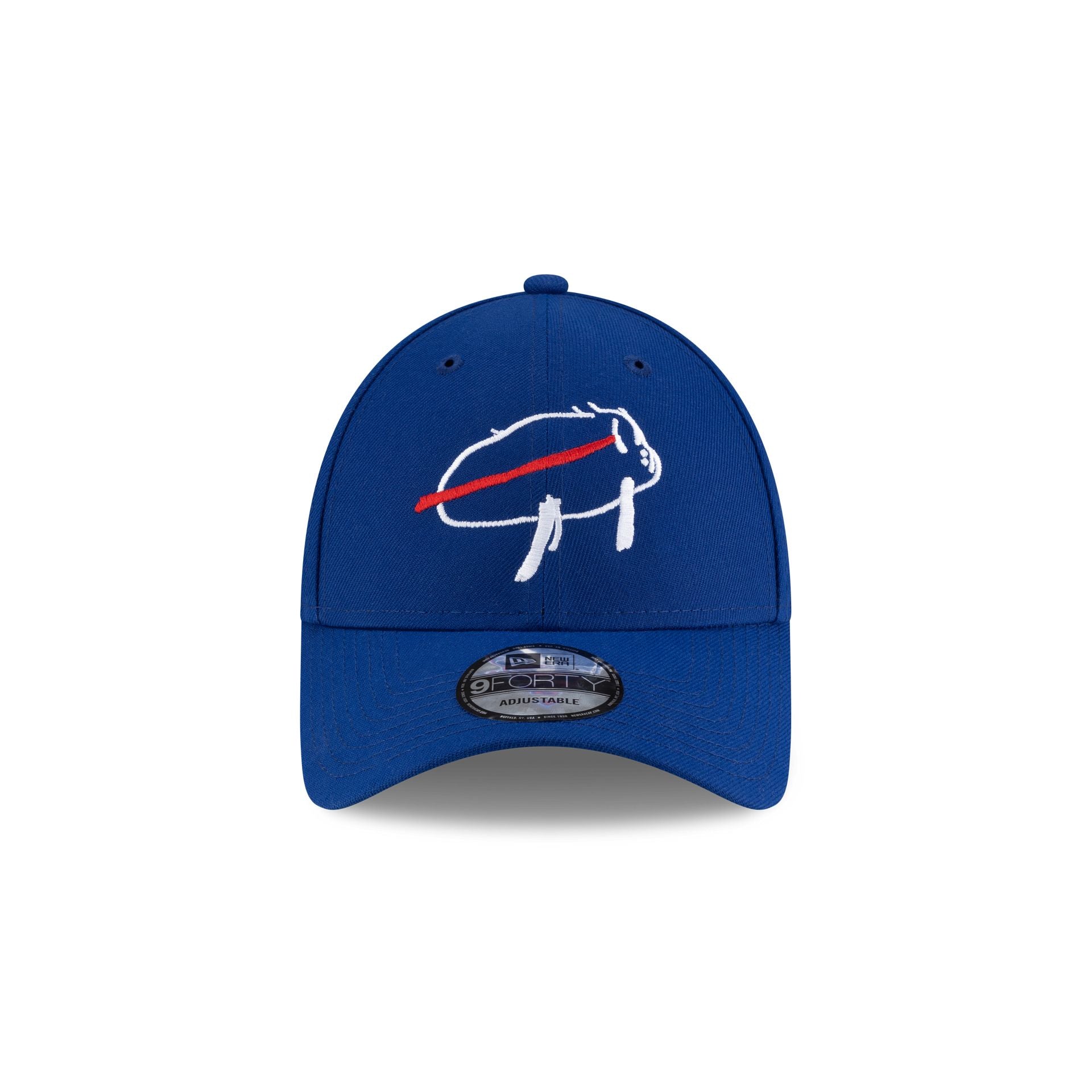 Buffalo Bills Billustration Blue 9FORTY Adjustable Hat