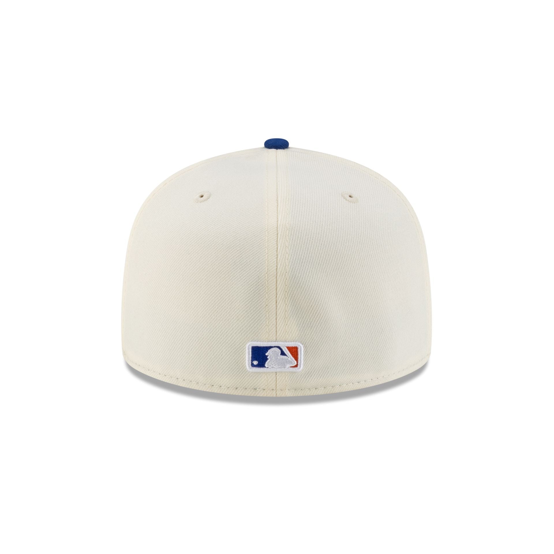 New York Mets Upside Down Logo Chrome 59FIFTY Fitted Hat