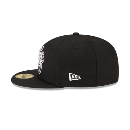 Born x Raised x Las Vegas Raiders Script 59FIFTY Fitted Hat