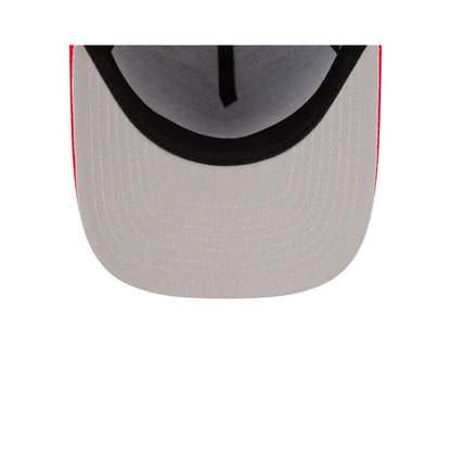 Buffalo Bills Billustration Red 9FIFTY A-Frame Snapback Hat