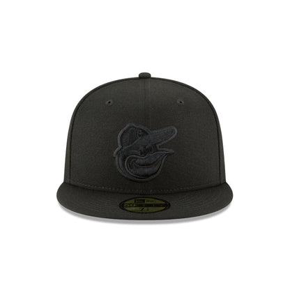 Baltimore Orioles Blackout Basic 59FIFTY Fitted Hat