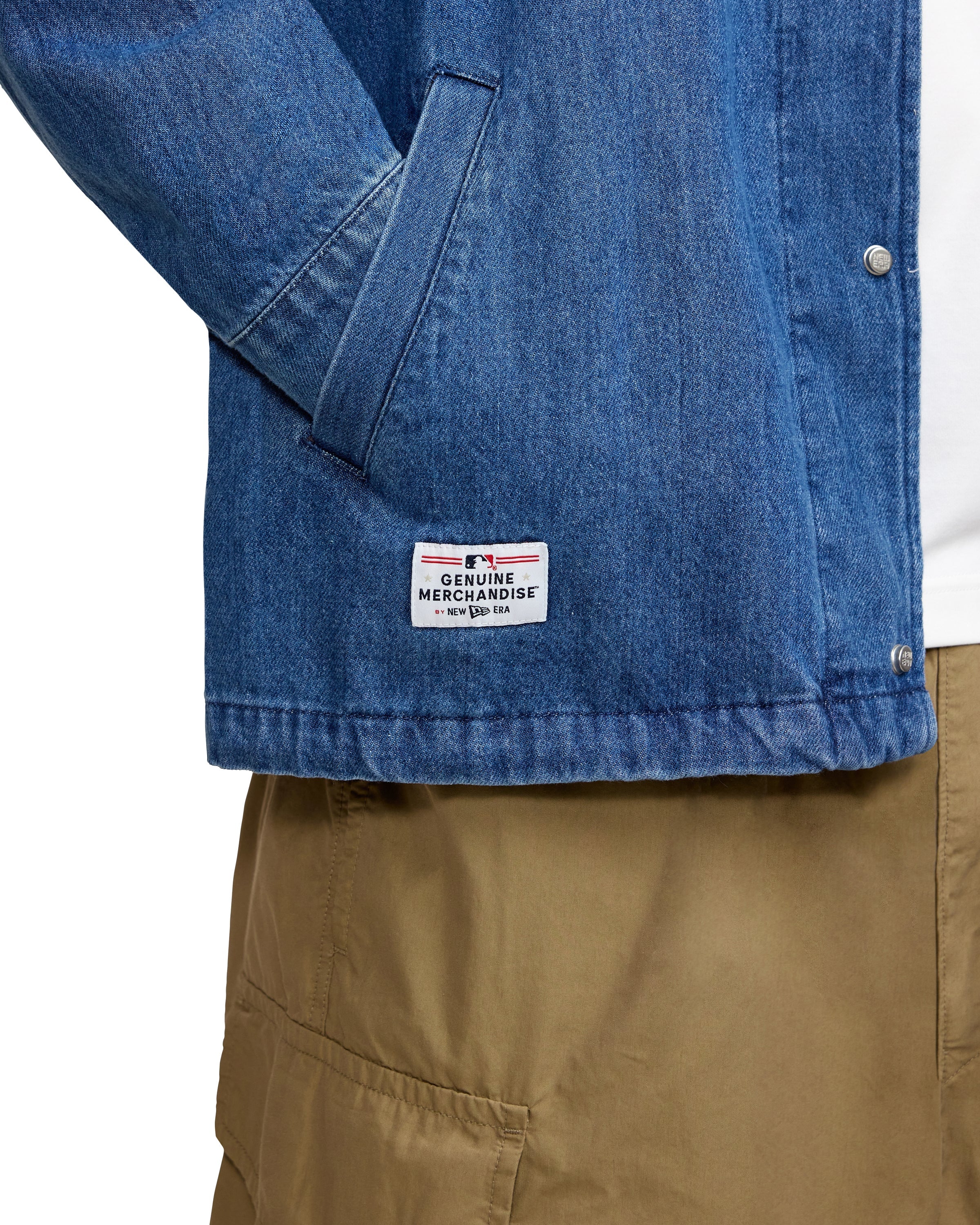 New York Mets Denim Coach Jacket