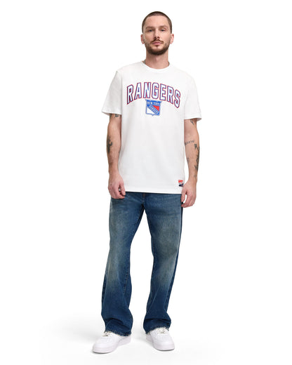 Chicago Blackhawks Throwback White T-Shirt