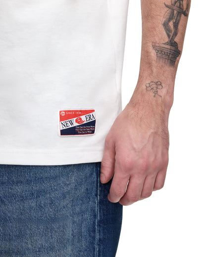 Chicago Blackhawks Throwback White T-Shirt