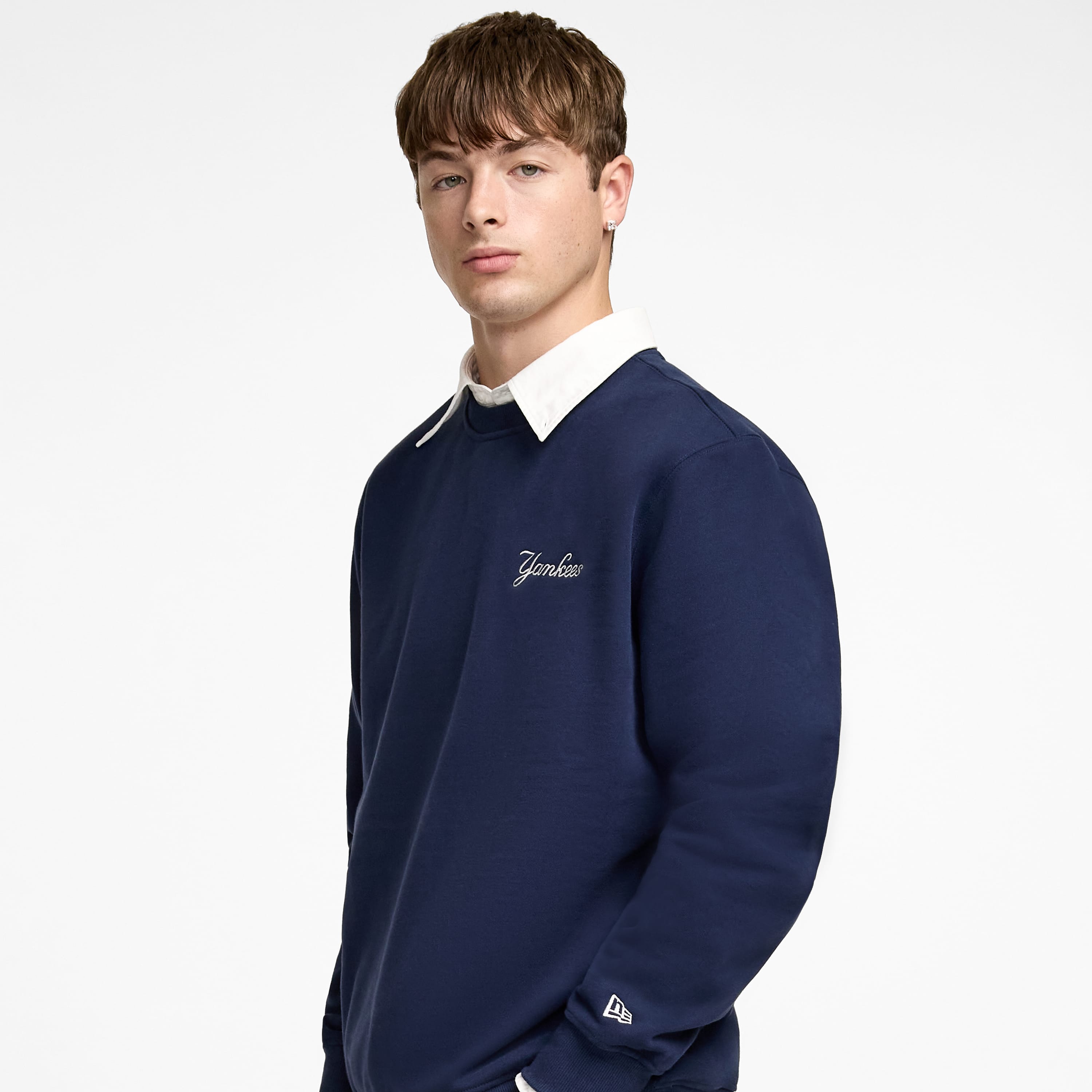 New York Mets Big Apple Blue Quartz Crewneck