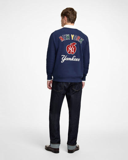 New York Mets Big Apple Blue Quartz Crewneck