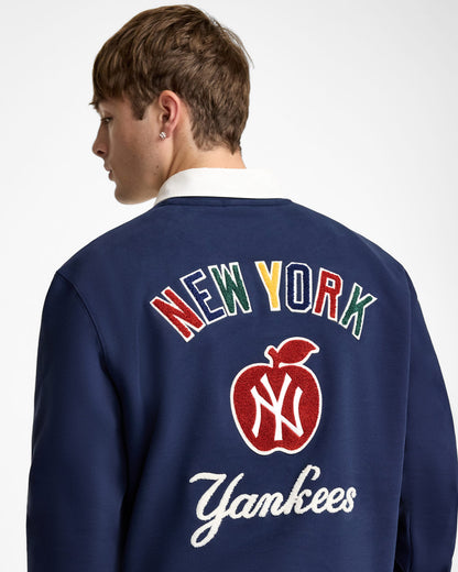 New York Mets Big Apple Blue Quartz Crewneck