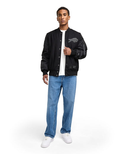 Alpha Industries x Buffalo Bills MA-1 Wool Varsity Jacket Black