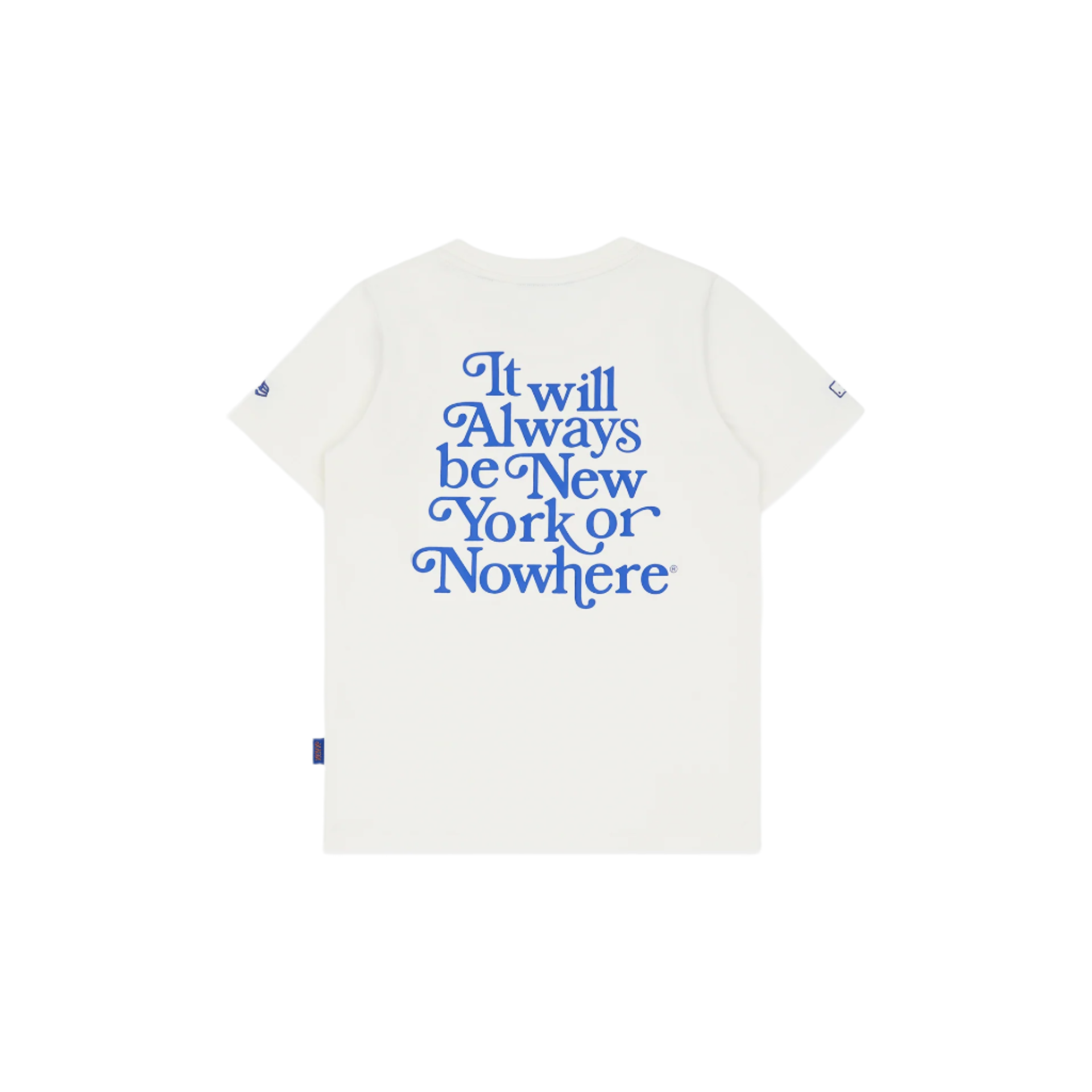 New York or Nowhere x New York Mets Youth Chrome White T-Shirt