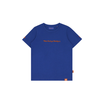 New York or Nowhere x New York Mets Youth Light Royal T-Shirt