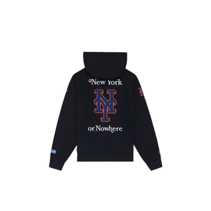 New York or Nowhere x New York Mets Youth Black Full-Zip Hoodie