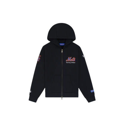 New York or Nowhere x New York Mets Youth Black Full-Zip Hoodie