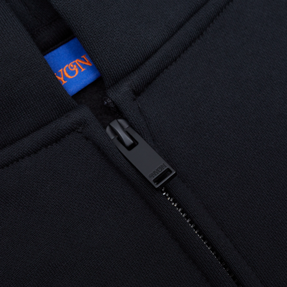 New York or Nowhere x New York Mets Youth Black Full-Zip Hoodie