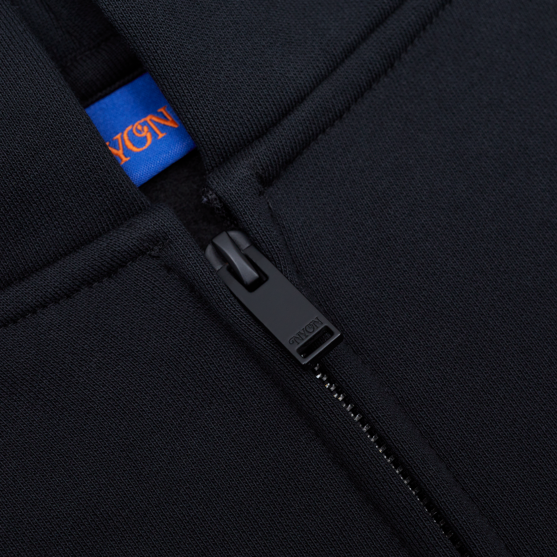 New York or Nowhere x New York Mets Black Full-Zip Hoodie