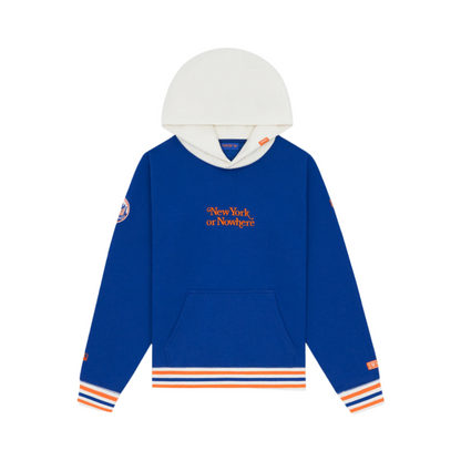 New York or Nowhere x New York Mets Light Royal Motto Hoodie